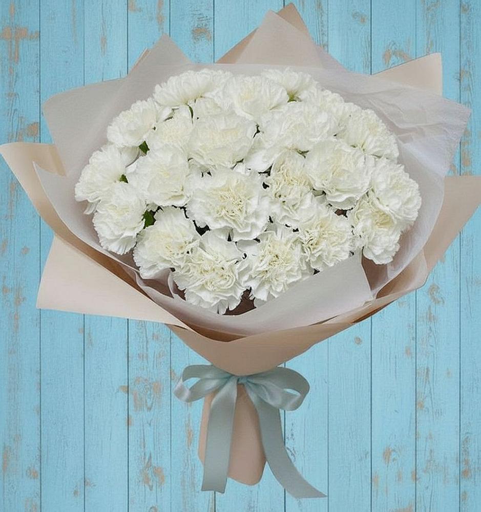 Букет цветов из: Гвоздики в Уразово