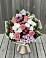 Букет цветов из: Альстромерии, Гвоздики, Розы и Хризантемы в Уразово