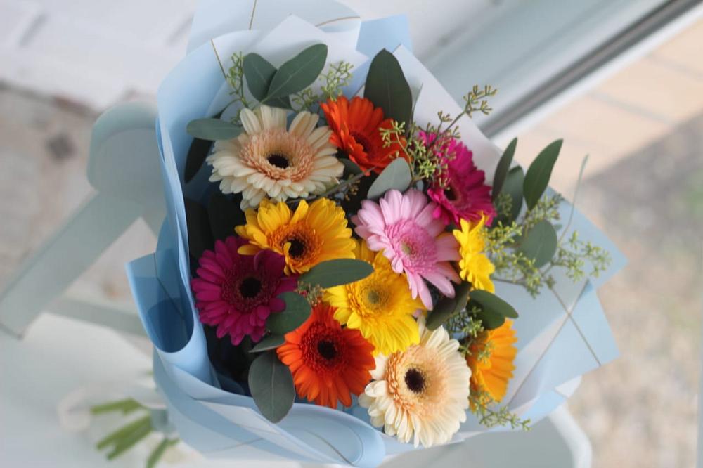 Букет цветов из: Герберы в Уразово