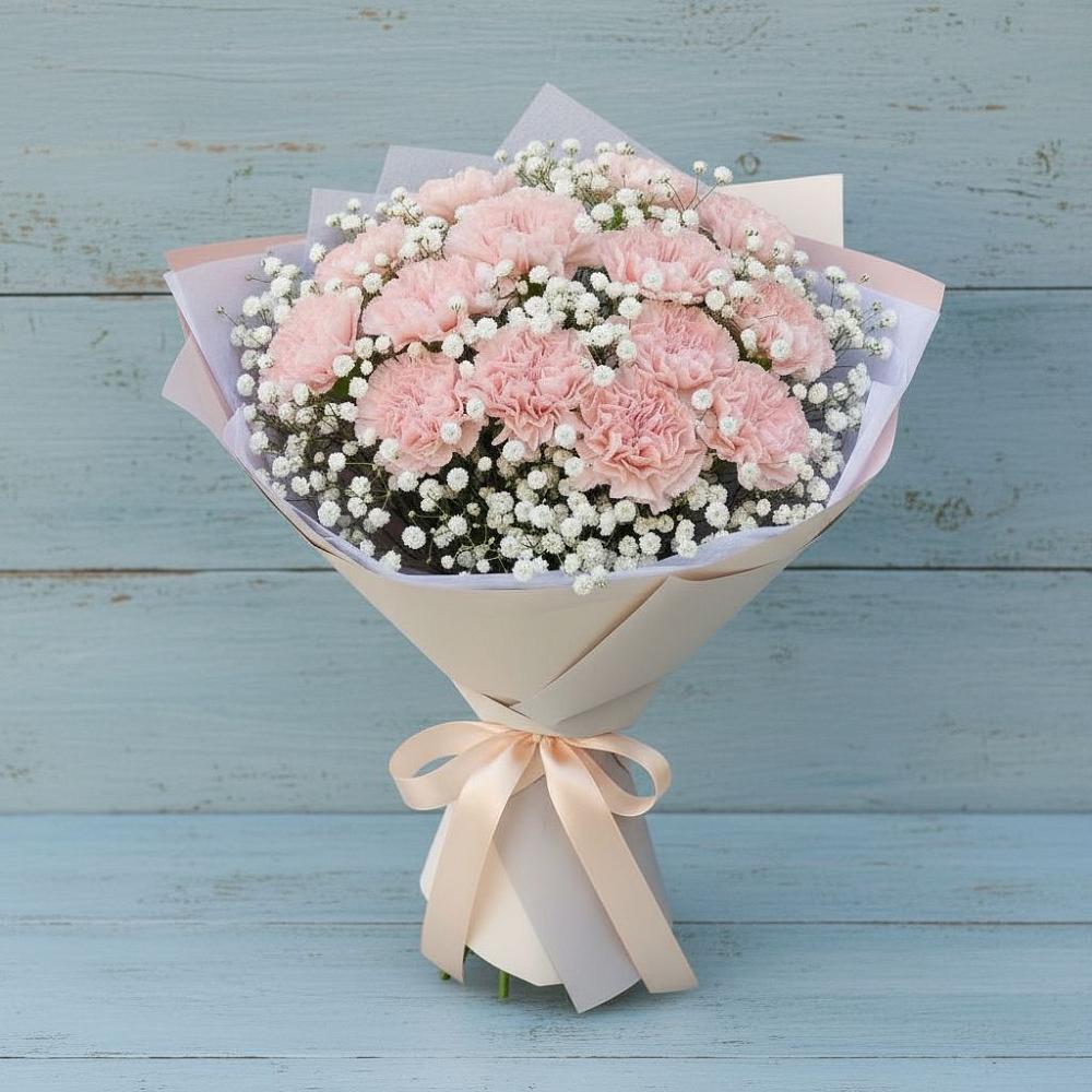 Букет цветов из: Гвоздики в Уразово