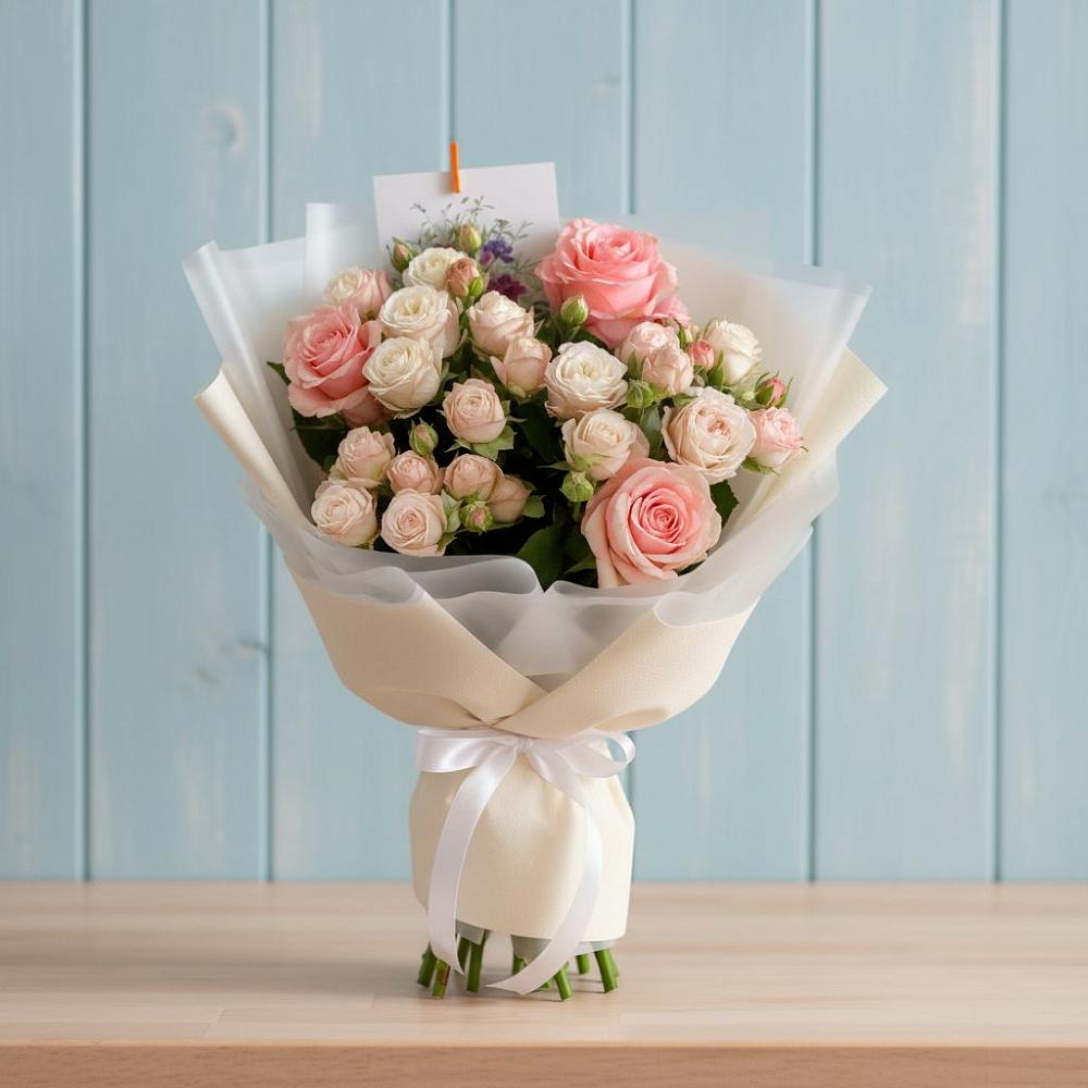 Букет цветов из: Розы в Уразово