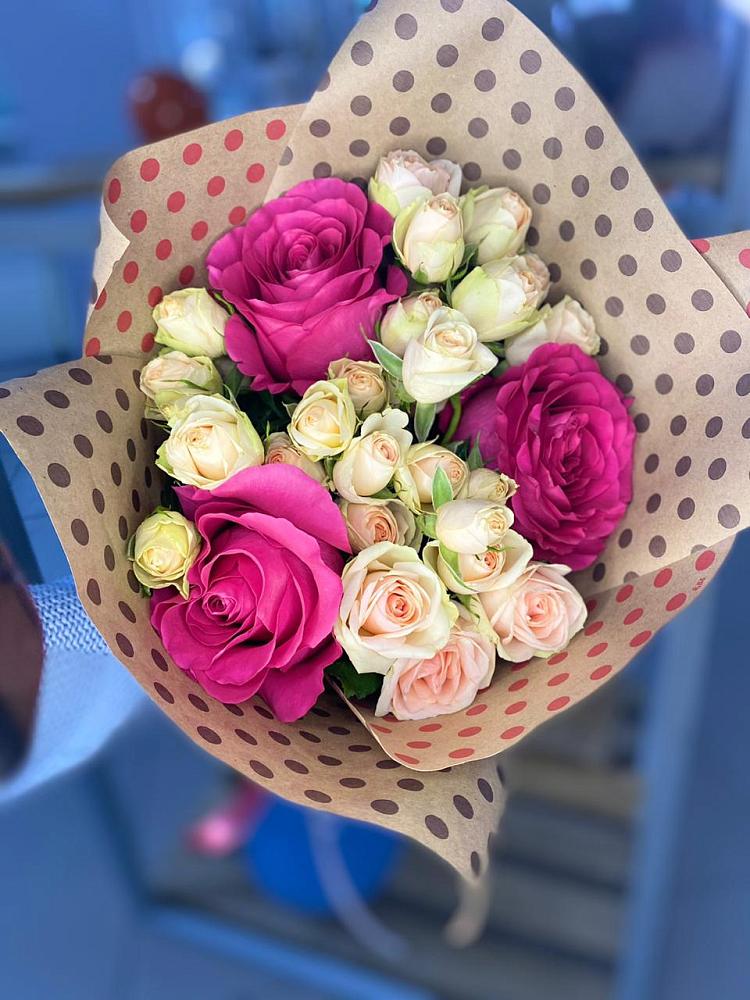 Букет цветов из: Розы в Уразово