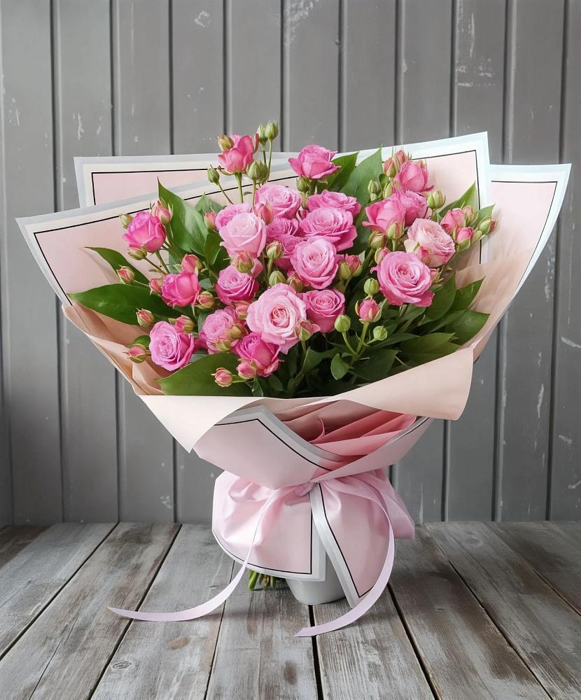 Букет Розовый кустик в Уразово
