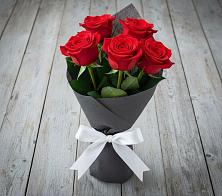 Букет 5 Красных роз Эдлесс Лав #REPLACE_PRED# Уразово