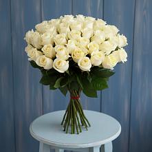 Букет 51 Белая роза Эдлесс Лав #REPLACE_PRED# Уразово