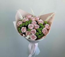 Букет цветов из:  Розы и Хризантемы в Уразово
