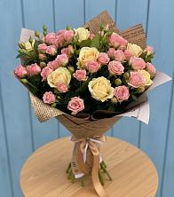 Букет цветов из:  Розы в Уразово