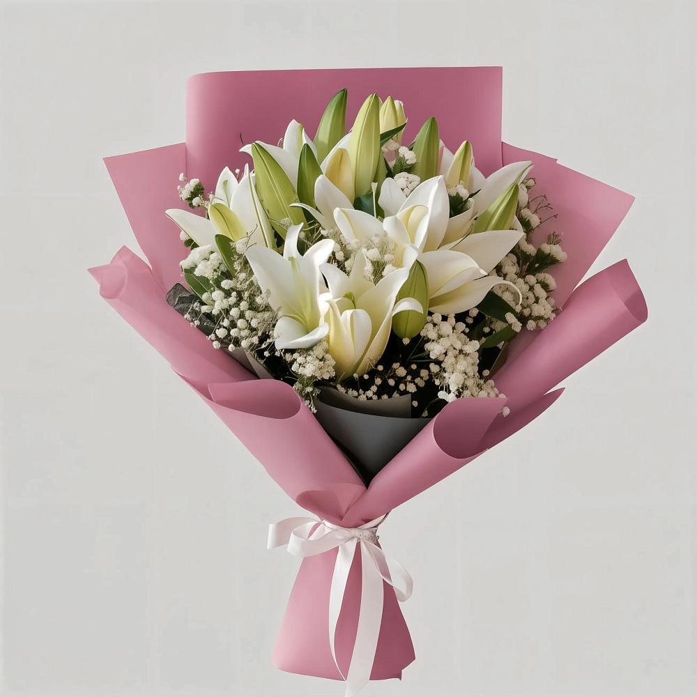 Букет цветов из: Лилии в Уразово
