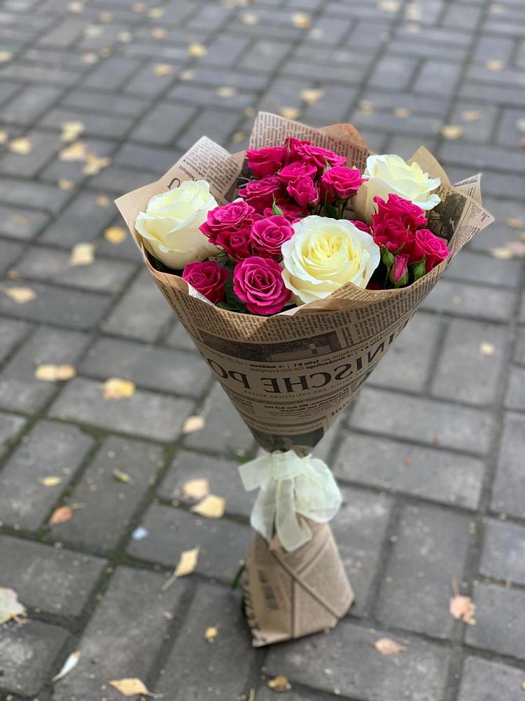 Букет цветов из: Розы в Уразово