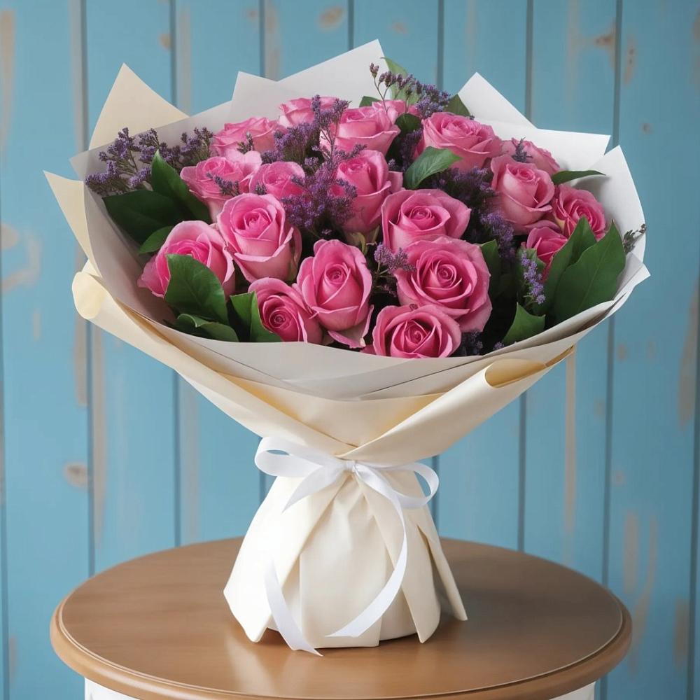 Букет цветов из: Розы в Уразово