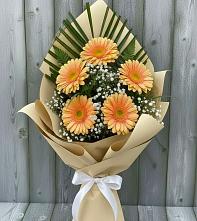 Букет цветов из:  Герберы #REPLACE_PRED# Уразово