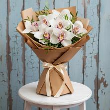 Букет цветов из:  Орхидеи и Розы в Уразово